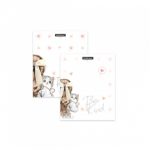 Обложки для тетрадей и дневников 12шт. 80мкм. ErichKrause Lovely Friends (212х347мм.) 55183