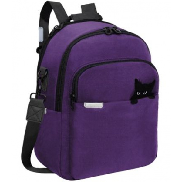Рюкзак Grizzly 29*37*5х15см. фиолетовый RD-546-2