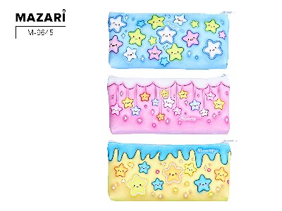 Пенал-косметичка Mazari Stars ПВХ М-9645