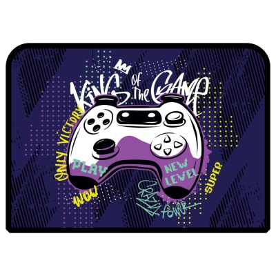 Папка с ручками А4 ArtSpace Game, пластик, на молнии, 1 отделение 60146