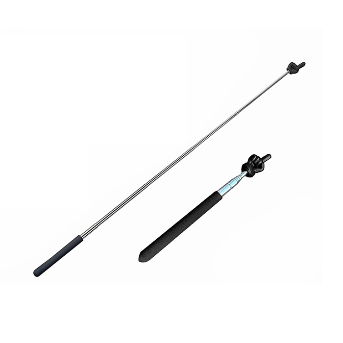 Указка телескопическая Mazari черная длина 65см. М-20501