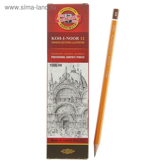 Карандаш ч/г Koh-i-noor 1500/4H