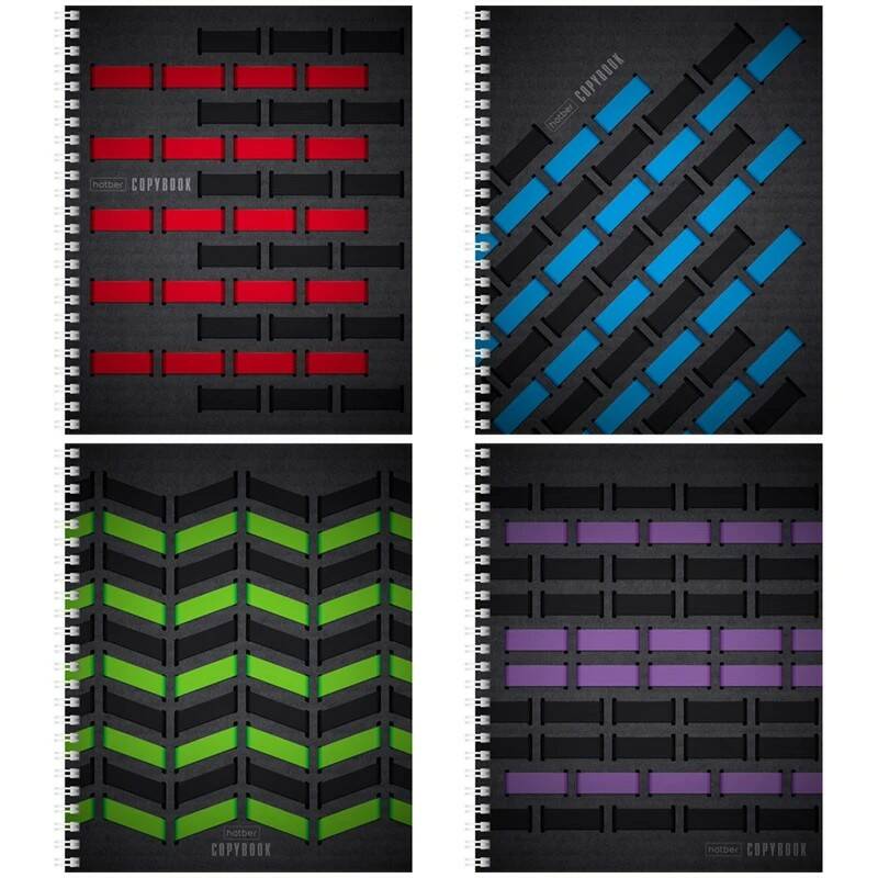 Тетрадь 96л. клетка на спирали Hatber Обратная связь 96Т5В1гр