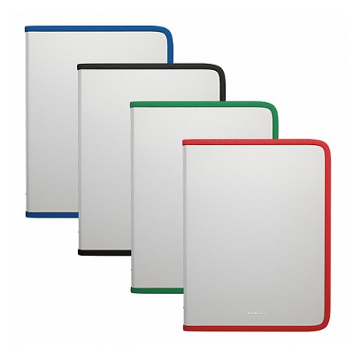 Папка для тетрадей А5 ErichKrause Diagonal Clear, пластиковая на молнии 50344