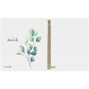 Папка на 4 кольцах Berlingo Spring А4 24мм. 600мкм. с рисунком D-кольца 4D141