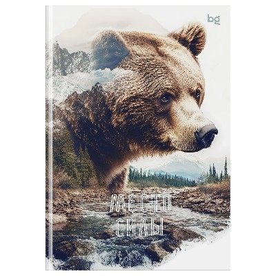 Ежедневник А5 136л. недатированный BG Достопримечательности России, твердая обложка, ламинация 62451