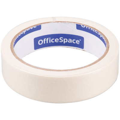 Малярная клейкая лента 25мм.х 25м. OfficeSpace 78381