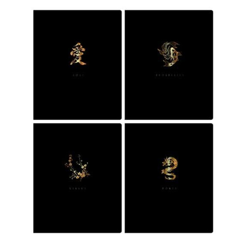 Тетрадь 96л. клетка БиДжи Восток-дело тонкое, обложка софт-тач 12080