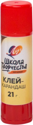Клеящий карандаш 21гр. Луч Школа творчества 29С 1737-08