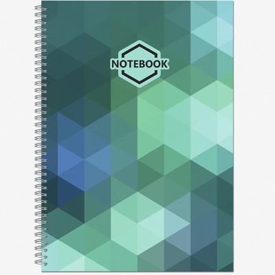 Тетрадь А4 80л. клетка на спирали Политехнология Яркий Офис 2755