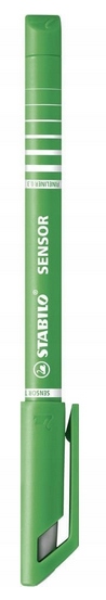 Ручка капиллярная Stabilo Sensor 0.3 мм. зеленая 189/36