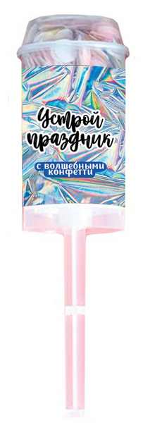 Хлопушка Праздничная Сияние 18см 89212 Феникс-Презен