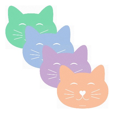 Доска для лепки пластиковая ErichKrause Matt Pastel Bloom кошка, ассорти 61243