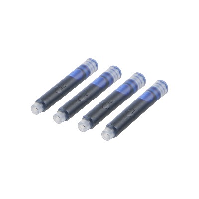 Набор картриджей для перьевых ручек BrunoVisconti Best Friends синии 4шт. 23-0079