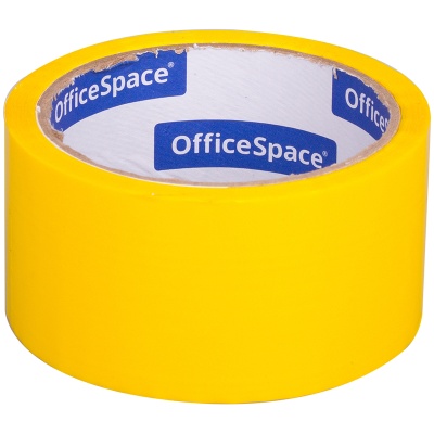 Скотч 48*40 желтый 45мкм. OfficeSpace КЛ_6286