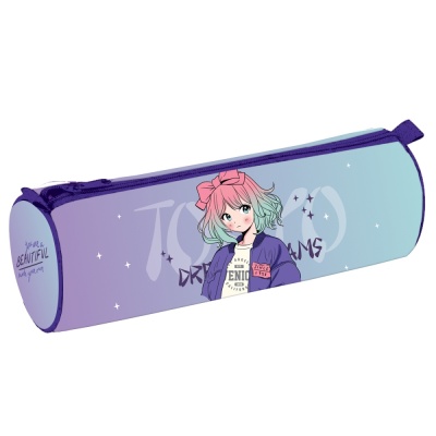 Пенал-тубус ArtSpace Anime girl, полиэстер 65174