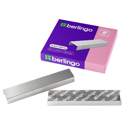 Скобы №23/10 Berlingo оцинкованные 1000 шт. DSk_23100