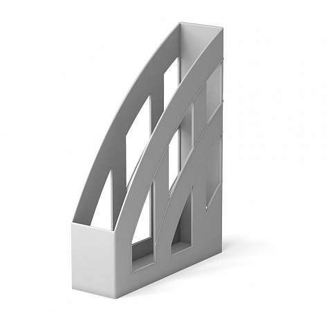 Подставка для бумаг вертикальная ErichKrause Office Classic 75мм. серая 15120