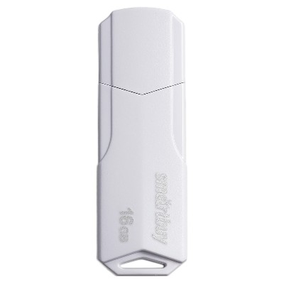 Память Smart Buy Clue 16GB, USB 2.0 Flash Drive, белый SB16GBCLU-W