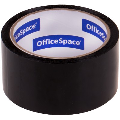 Скотч 48*40 черный 45мкм. OfficeSpace КЛ_18878