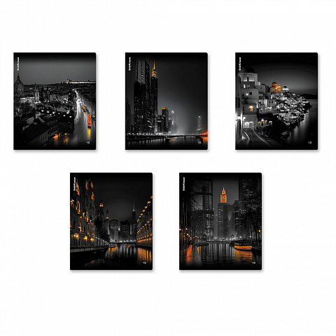 Тетрадь 48л. клетка ErichKrause Urban Lights 63310