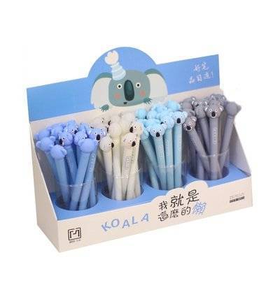 Ручка шариковая детская Коала синяя 0,7 мм. Z17051
