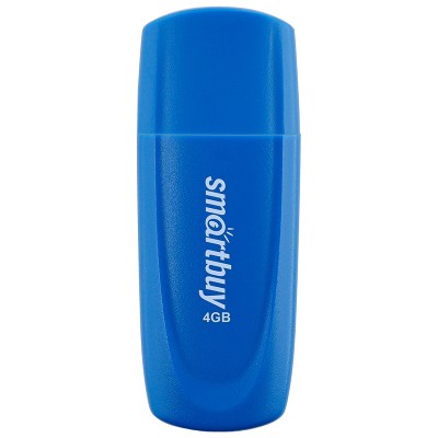 Флэш-драйв Smartbuy Scout 4GB USB 2.0 синий корпус SB004GB2SCB