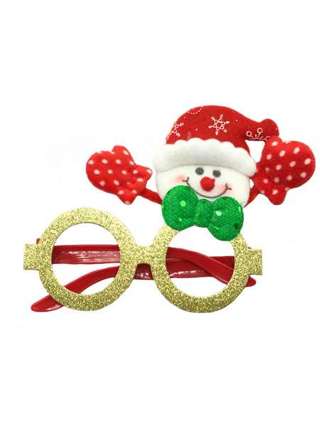 Маскарадные очки из полипропилена Снеговик 1,5x16x12,5см 88940 Феникс-Презент