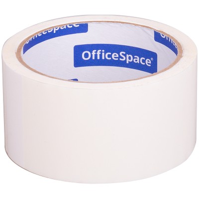 Скотч 48*40 белый 45мкм. OfficeSpace КЛ_6963