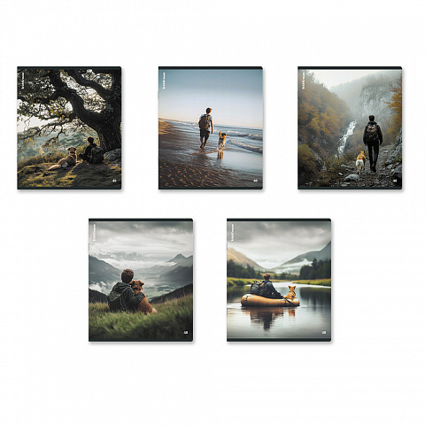 Тетрадь 48л. клетка ErichKrause Friends 65235