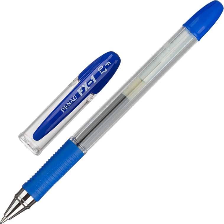 Ручка гелевая Penac FX-1 0,7мм. синяя BA1903-03F