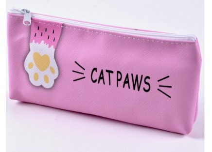 Пенал-косметичка Mazari Cat Paws ПВХ М-9646