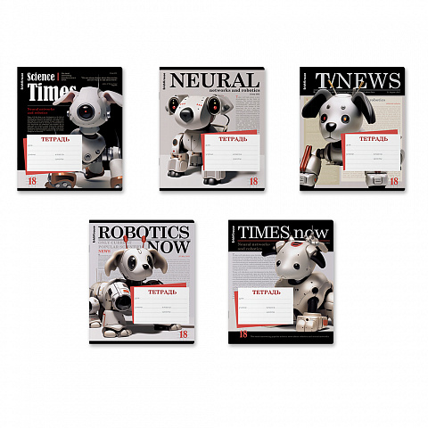 Тетрадь 18л. клетка ErichKrause Tech News 63274