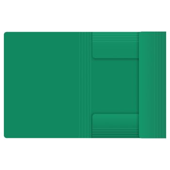 Папка на резинке А4 Berlingo Soft Touch зеленая FB4_A4983