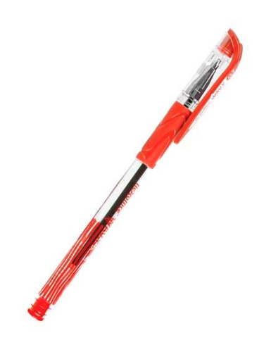 Ручка шариковая Flexoffice Wavy красная 0.7мм. FO-045 Red