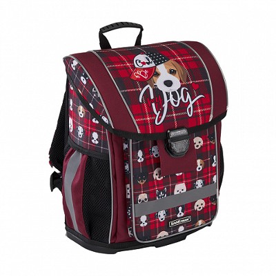 Ранец школьный ErichKrause ErgoLine Cute Dog 16L пластиковое дно 51570