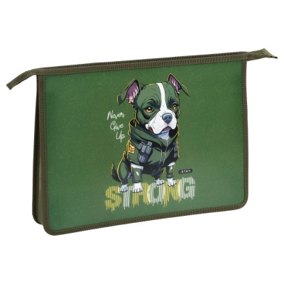 Папка для тетрадей А4 ArtSpace Huge пластиковая на молнии 1 отделение ПТ-815 58221