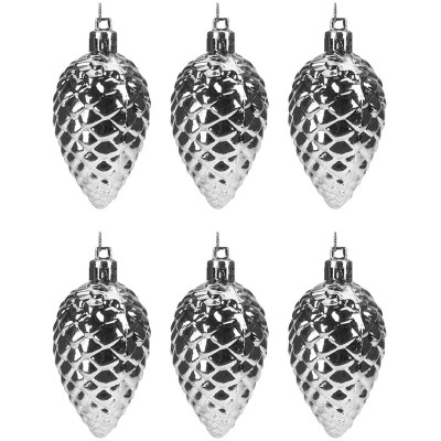 Украшение новогоднее из полистирола набор из 6 штук 7см 90788 Феникс-Презент